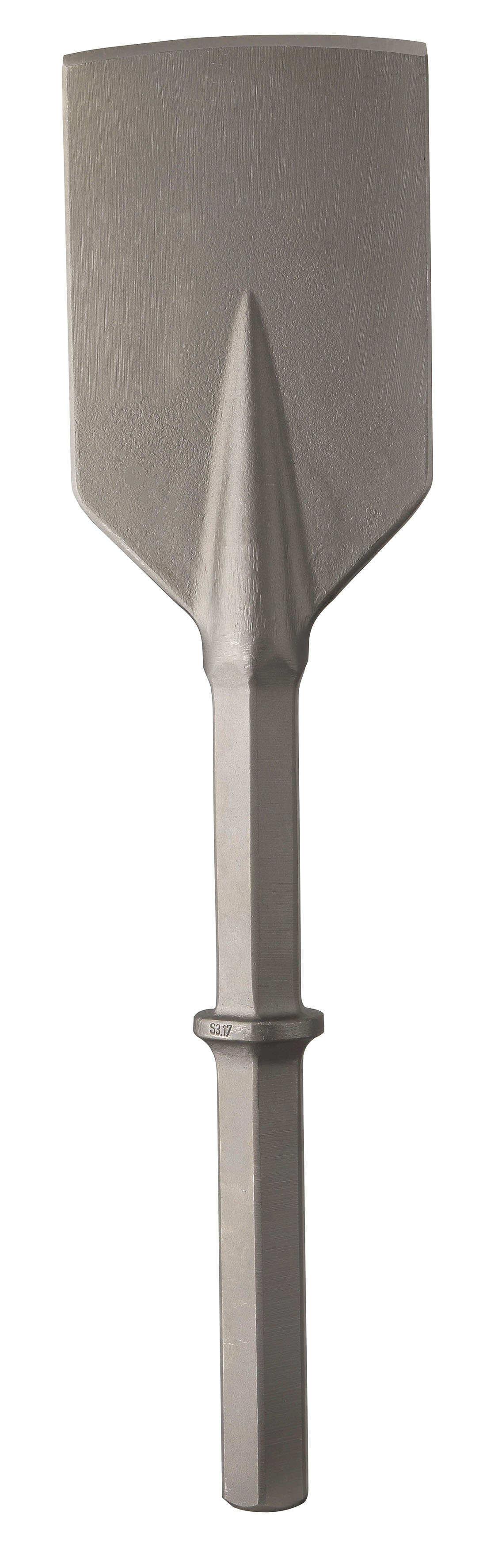 Drilling Flat chisel Shovel chisel hexagonal 28 mm with collar - 373L125.jpg