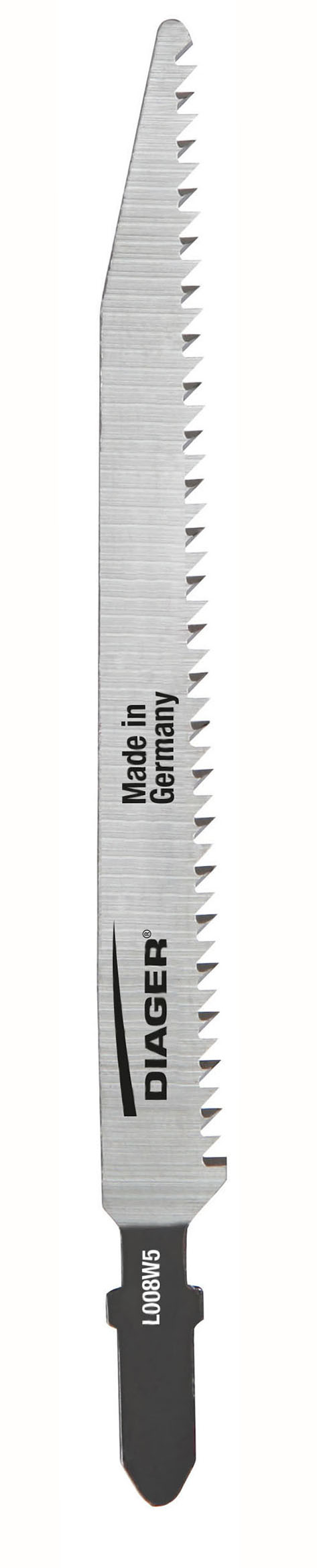 Sawing Soft and hard wood 2-40 mm Jigsaw blade with inverted teeth for fast and clean cutting - L008W.jpg